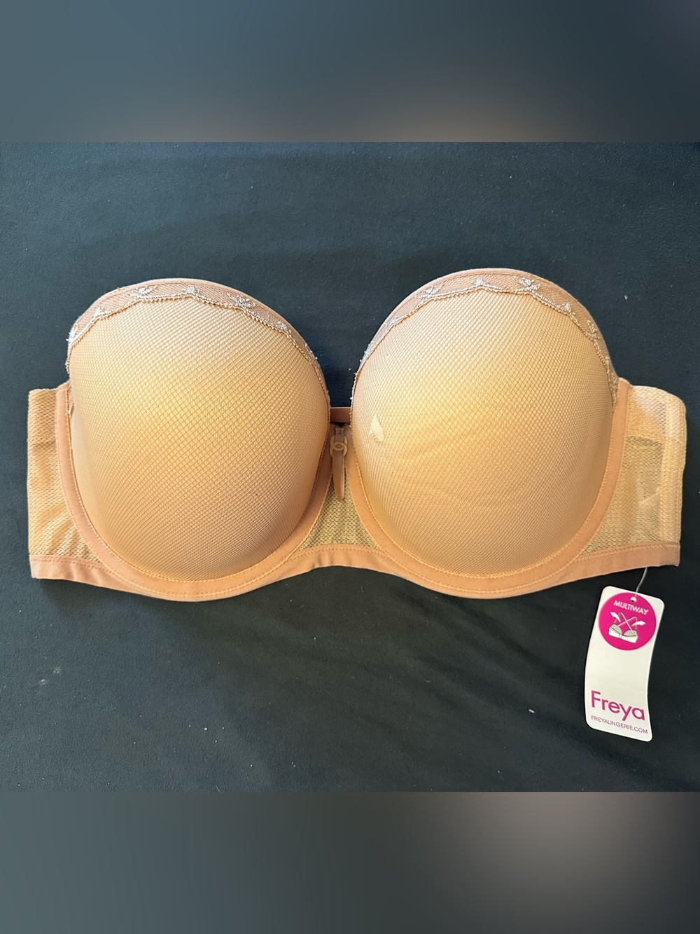 Freya Idol Allure AA1803 underwire convertible/strapless bra 34FF (UK) /34H (US)